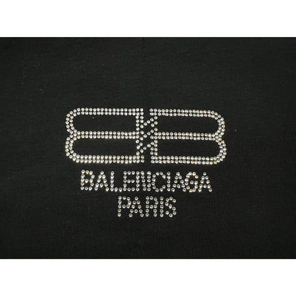 Balenciaga Black T-Shirt Without Collar