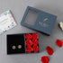 Rose Themed Jewelry Gift Box with Card