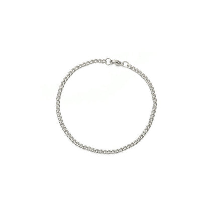 Cuban Chain Bracelet Stainless Steel Geometric Link Jewelry