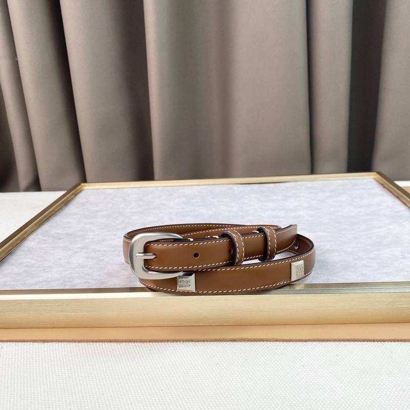 Celine Women Silver Buckle Belt &