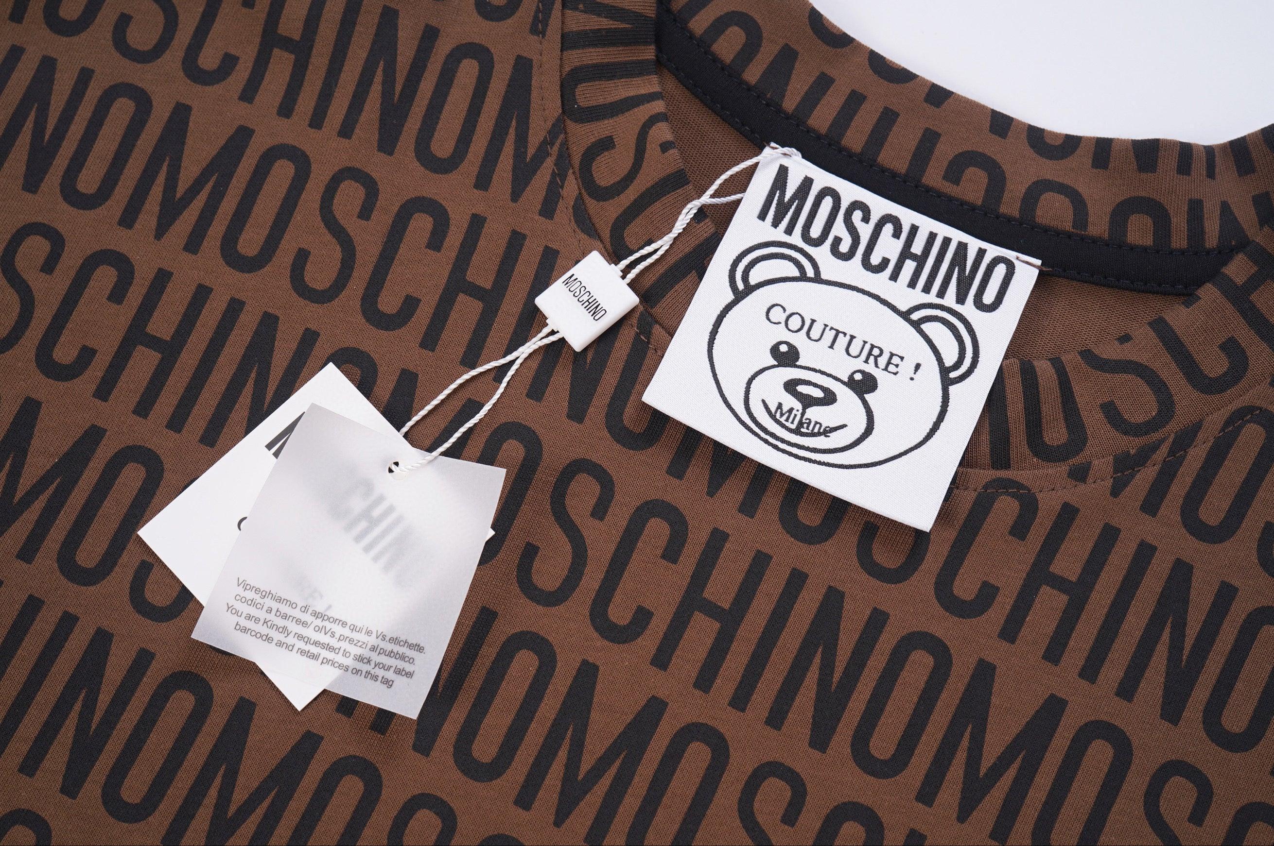 Moschino T-Shirt Without Collar &