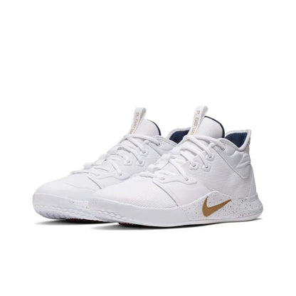 Nike PG 3 White Gold Navy