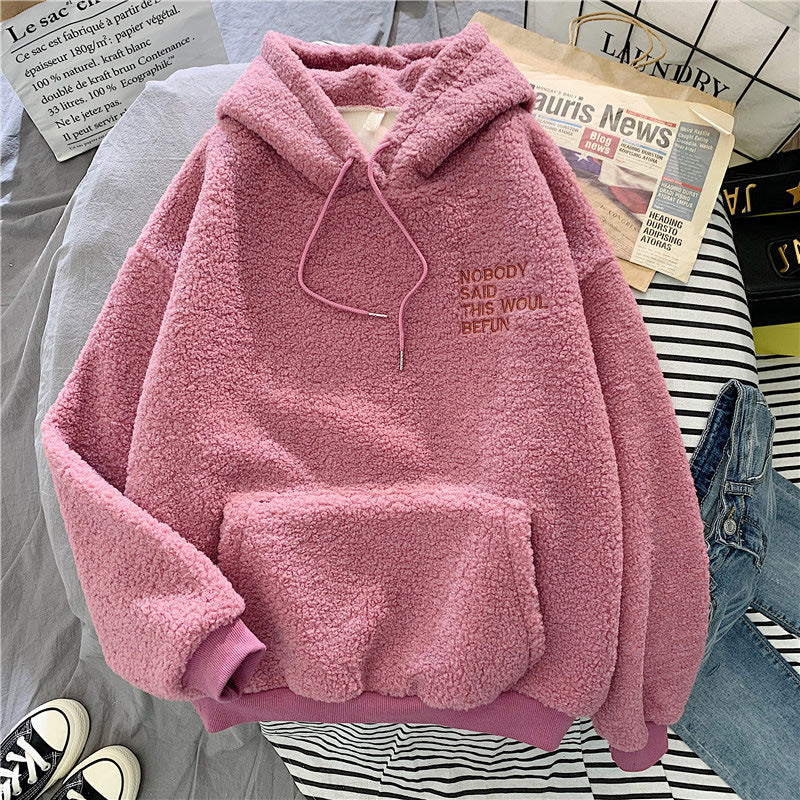 Womens Fleece Hooded Sweatshirt