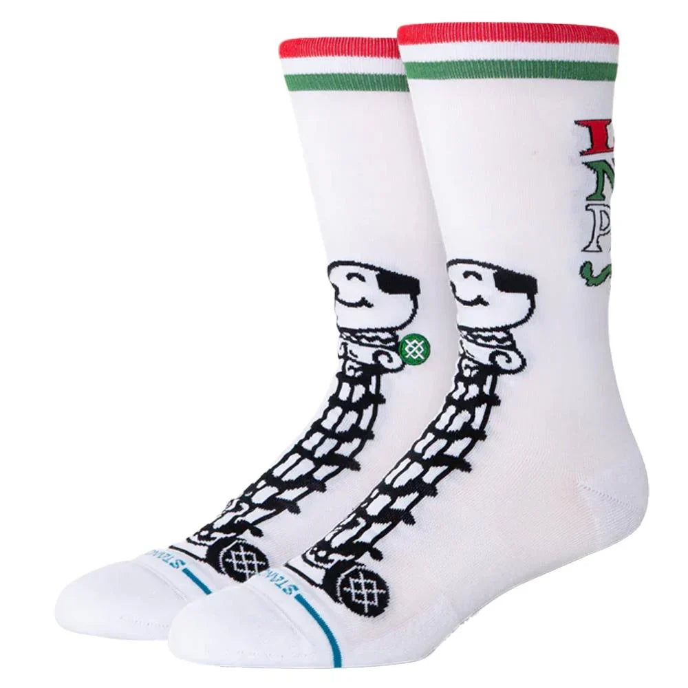 Stance X Home Alone Little Nero’s Crew Sock - White