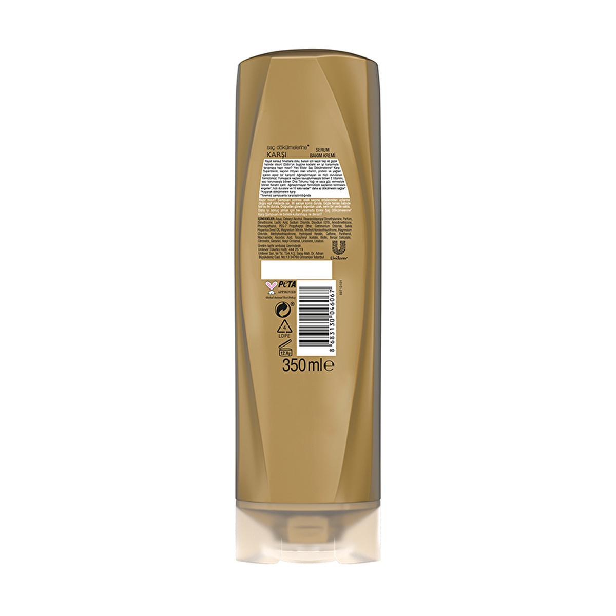 Elidor Hair Loss Conditioner: E Vitamin, Chia Seed Oil &amp; Keratin - Hair Breakage Treatment, Strengthening Hair Conditioner, Hair Repair, Split Ends - 11.83 fl oz