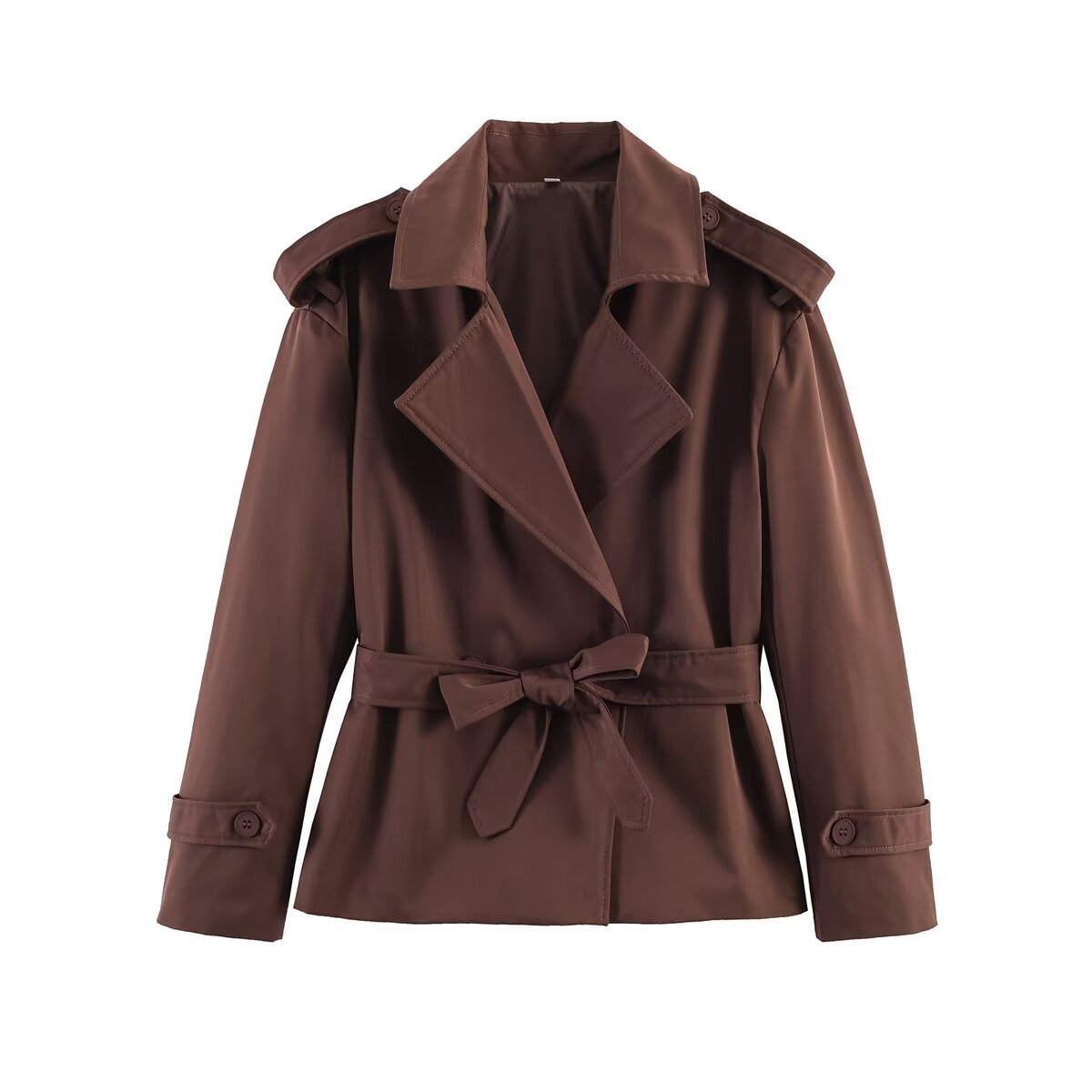 Short coat trench coat
