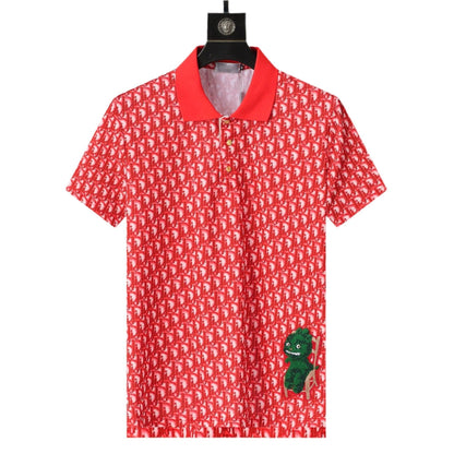 Dior Red T-Shirt With Collar