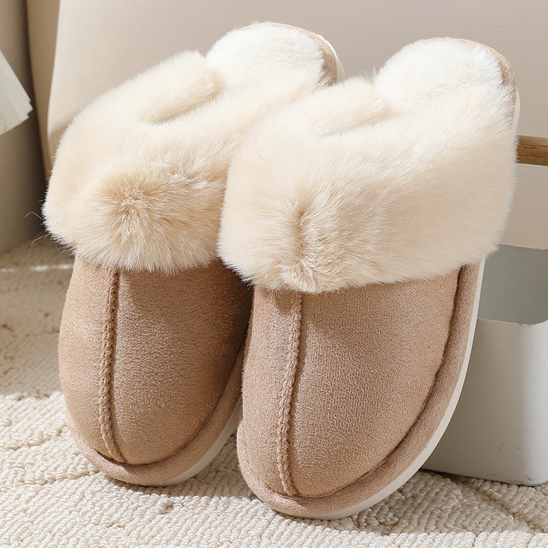 Half-pack and home cotton slippers