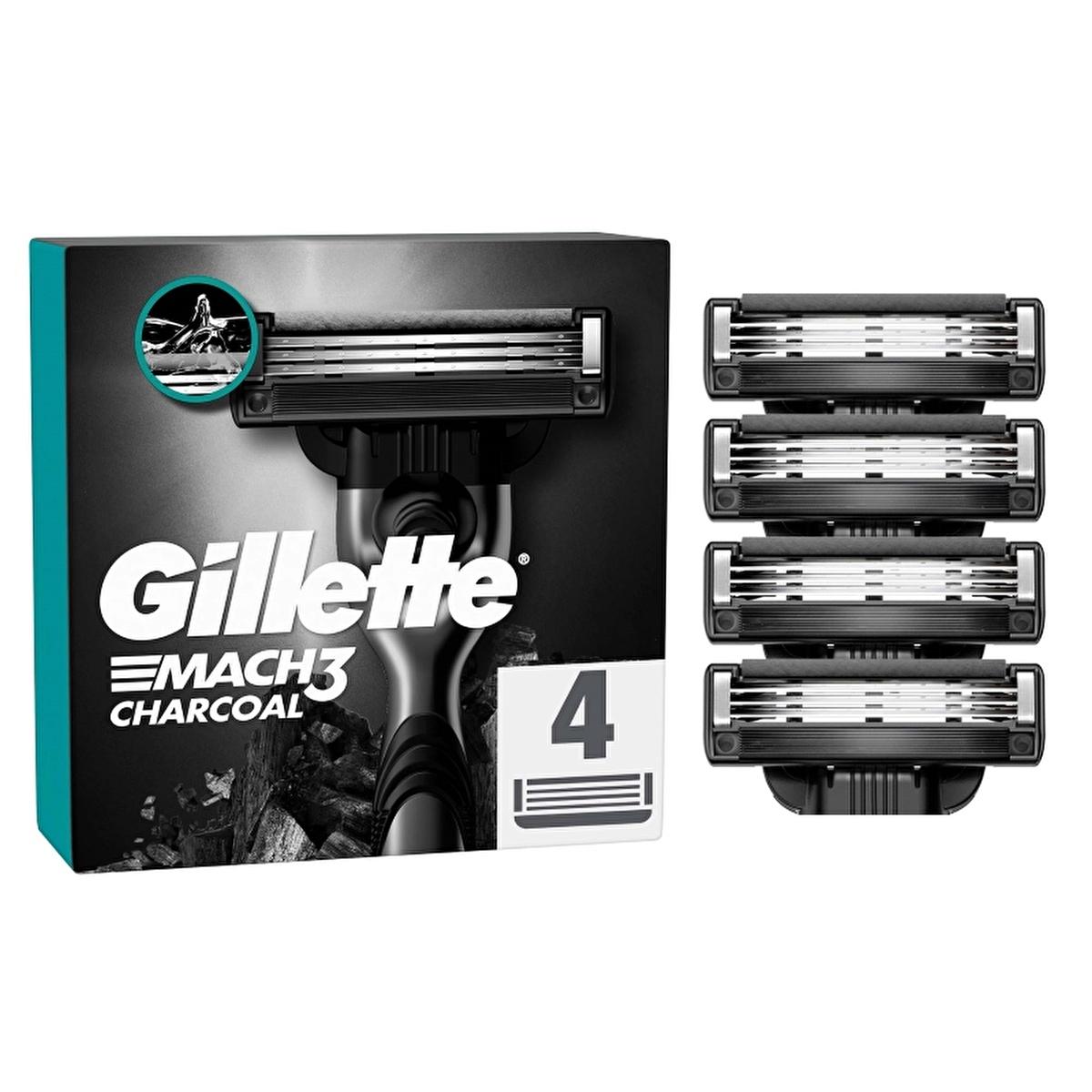 Gillette Mach3 Razor Blades - 4 Pack, Men&