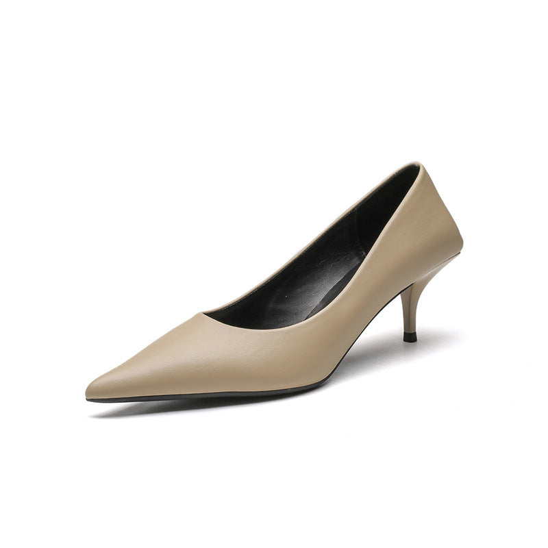 Green Stiletto Pointed Toe High Heels