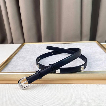 Celine Women Silver Buckle Belt &