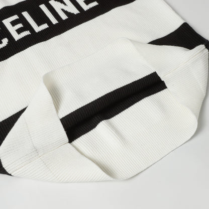 CELINE Large Silhouette Striped Sweater