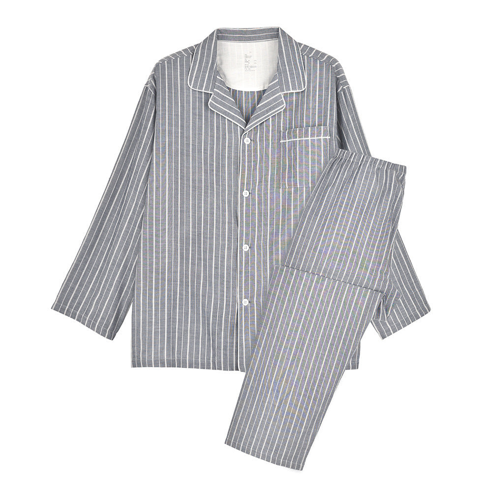 Double Layer Gauze Cotton Pajama Set
