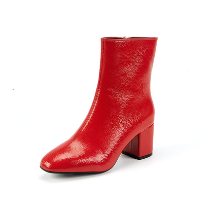 High Heels Short Boots Women&