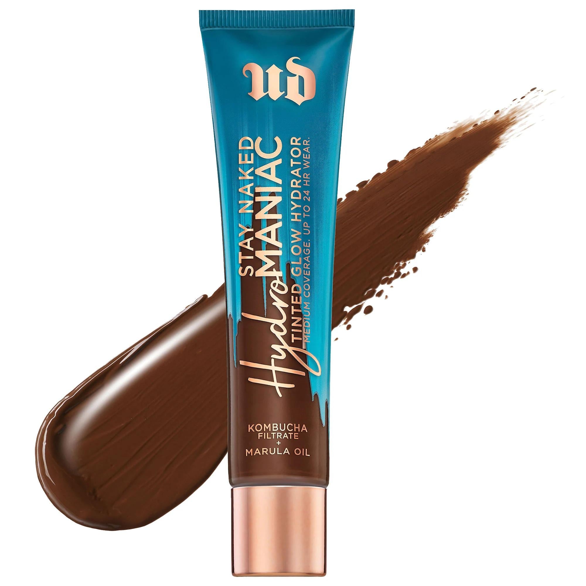 Hydromaniac Glowy Tinted Hydrator Foundation - Vegan, Non-Comedogenic Dewy Foundation for Hydration and Medium Coverage