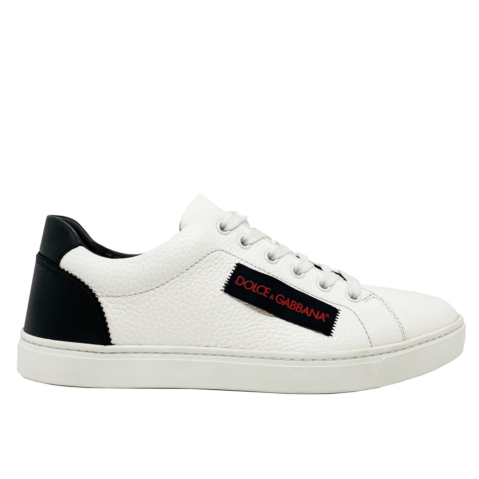 Dolce &amp; Gabbana Logo Leather Sneakers