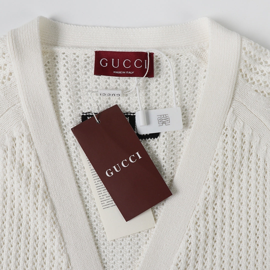 Gucci Sylvie Web-stripe cardigan