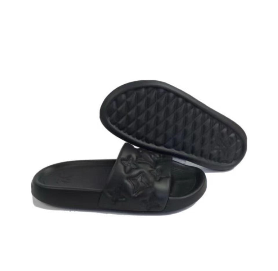 LOUIS VUITTON Waterfront Slide Slippers Men&