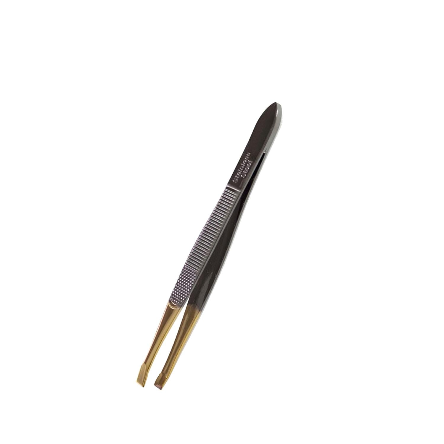 Trina Precision Tweezers - Narrow 9cm Slender Design for Grooming &amp; Beauty Professionals