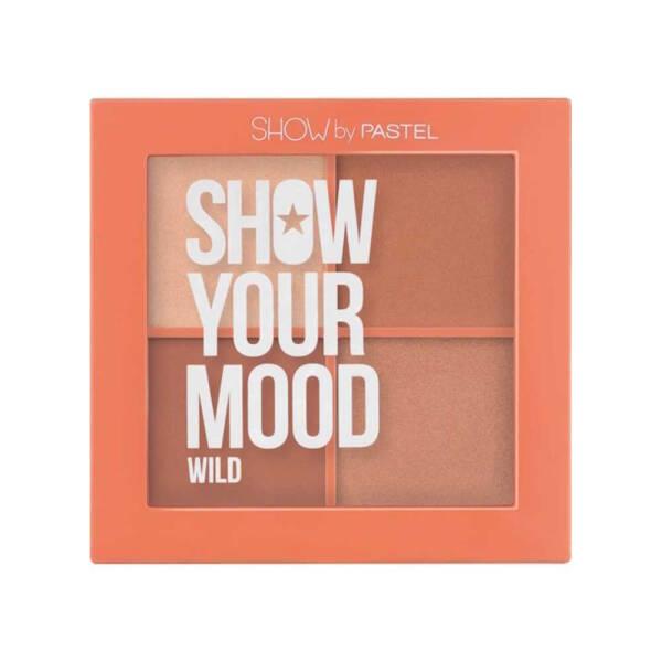 Pastel Show Your Mood Wild Blush Set: Natural, Long-Lasting Cheek Color Palette for Women - Variety &amp; Blendable Shades