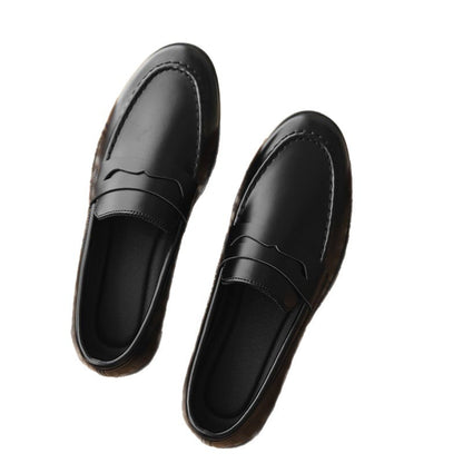 Mens Suede Slip-On Loafers