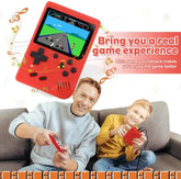 3.0 inch retro portable handheld mini video game console with 400 built-in classic games and optional gamepad
