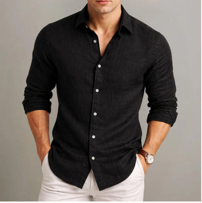 Mens Casual Long Sleeve Shirt