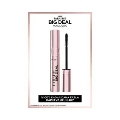 Loreal Paris Paradise Big Deal Mascara 9.9ml - Black Mascara for Volume &amp; Drama