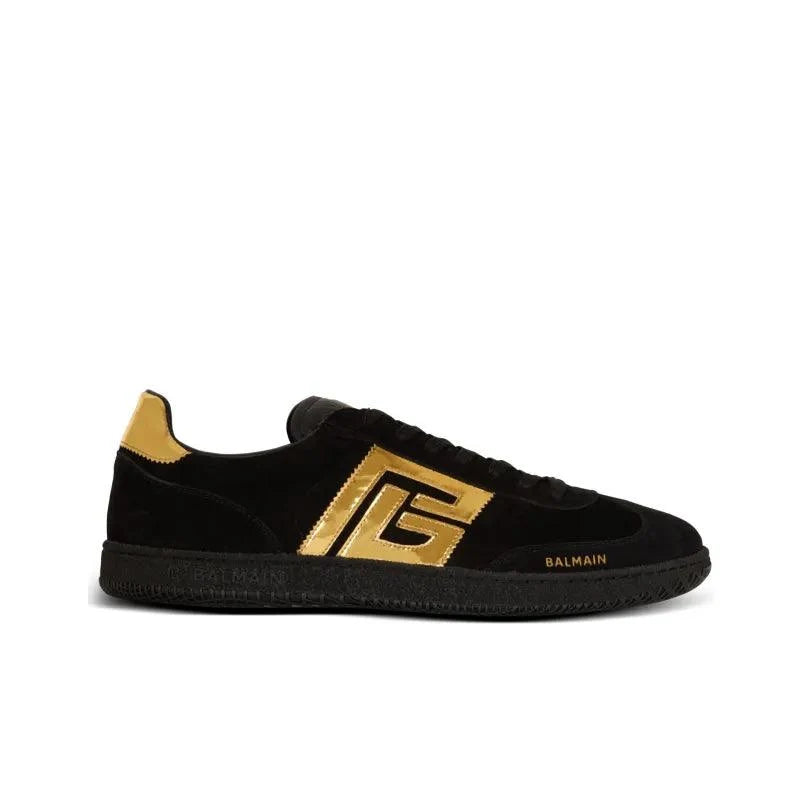 BALMAIN Pb Logo Low-Top Sneakers