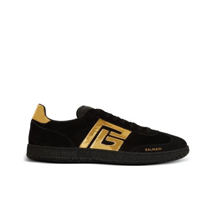 BALMAIN Pb Logo Low-Top Sneakers