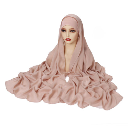 Modal Rayon Scarf and Tube Hat Set