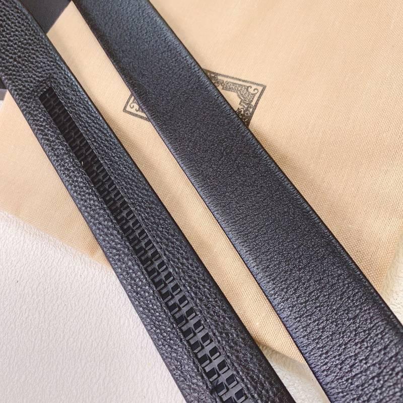 GUCCI Embellished coated-canvas and leather belt &