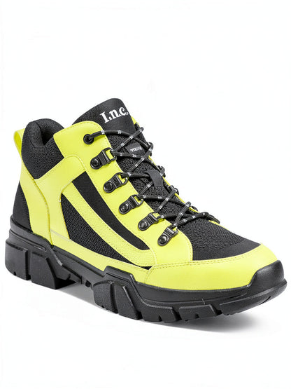 I.n.c. Mens Titus Hybrid Boots, Size 10M/Yellow