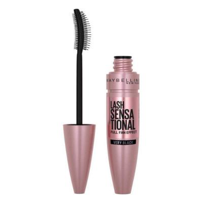 Maybelline Lash Sensational: Volumizing, Curling, Water Resistant Black Mascara - Dramatic Volume &amp; Long Lasting Definition