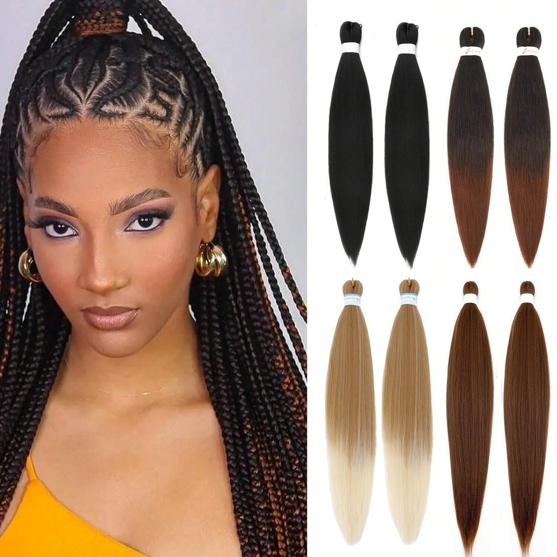 Dirty Braids Fluffy Wig