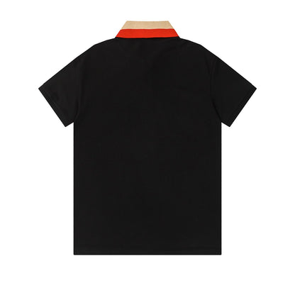 Burberry Logo Detail Cotton Piqué Polo Shirt