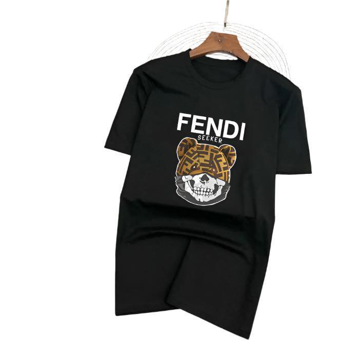 Fendi T-Shirt Wolf without Collar &