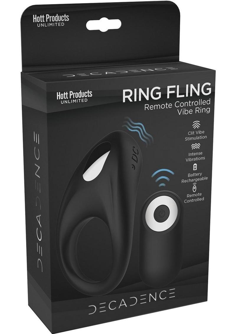 Hott Products Unlimited Decadence Ring Fling Remote
