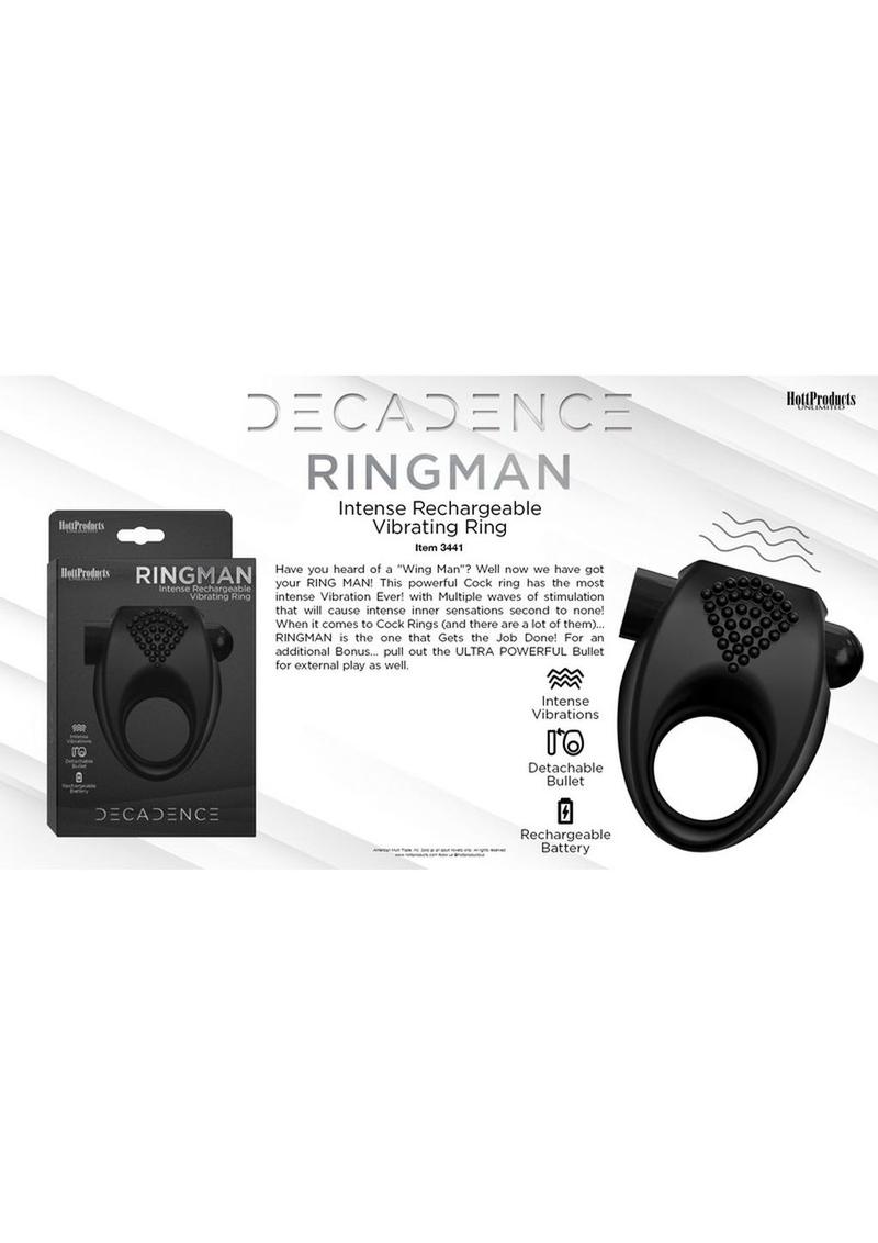 Decadence Ringman Intense Rechargeable Ring