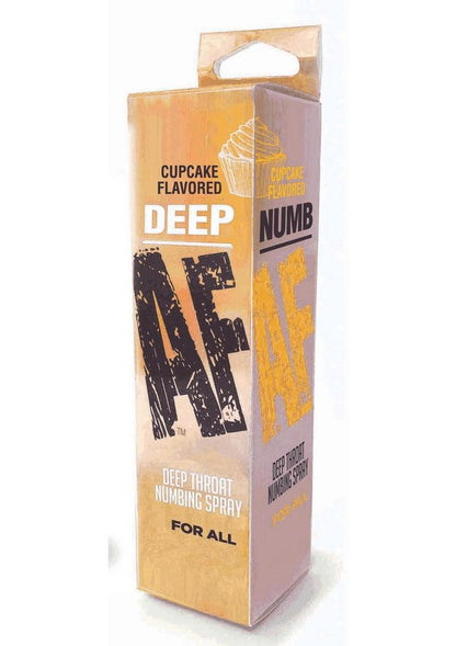 Deep AF Deep Throat Numbing Spray 1oz Cupcake Flavor