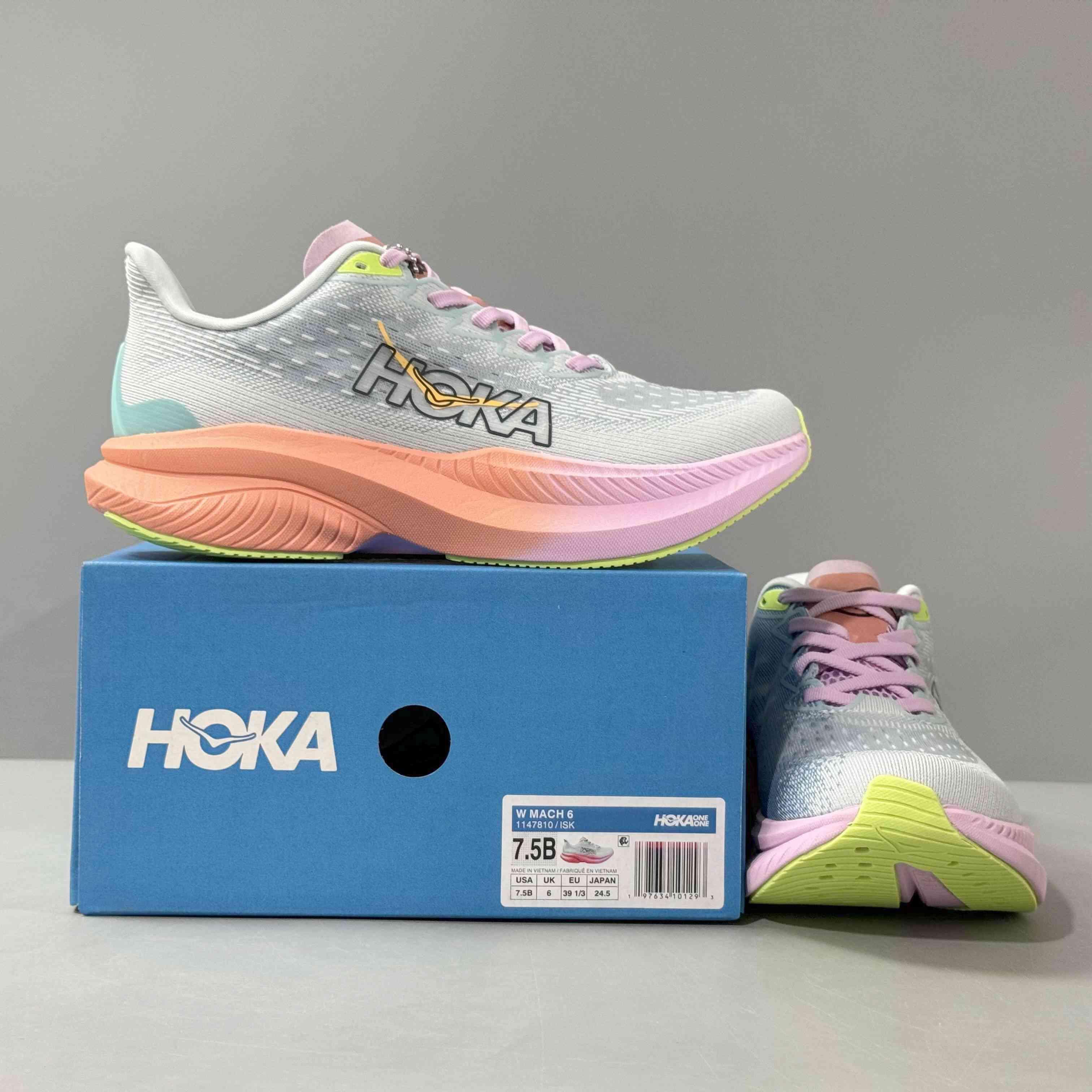 Hoka Mach 6 Illusion Dusk: Responsive Running Shoes – Energy Return