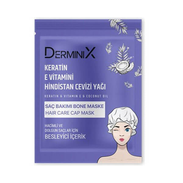Derminix Coconut Oil &amp; Vitamin E Hair Mask Cap 50g