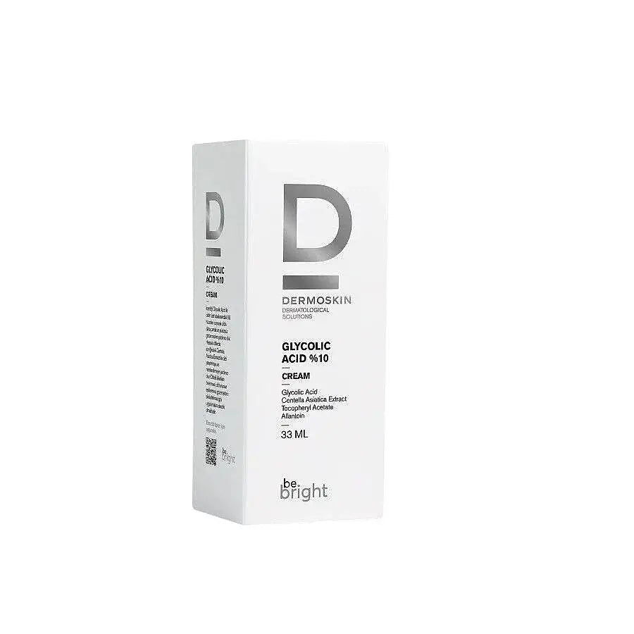 Dermoskin Be Bright Glycolic Acid 10% Exfoliating Cream 33 ml