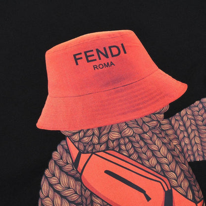 Fendi T-Shirt without Collar &