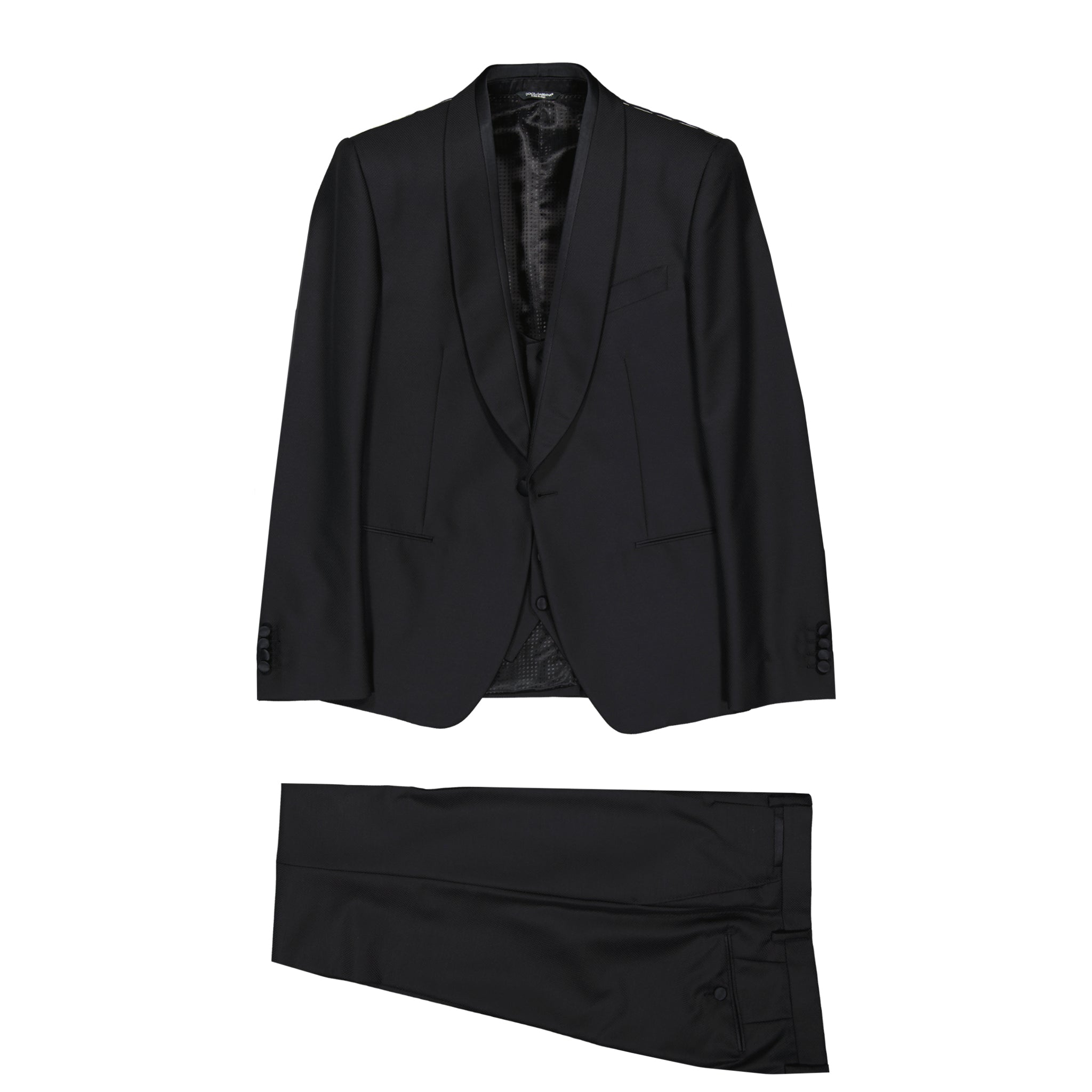 Dolce &amp; Gabbana Wool And Silk Suit