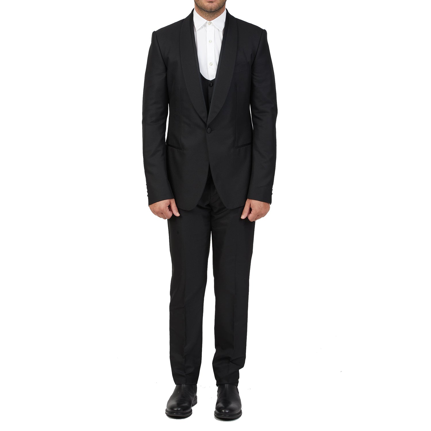 Dolce &amp; Gabbana Wool And Silk Suit