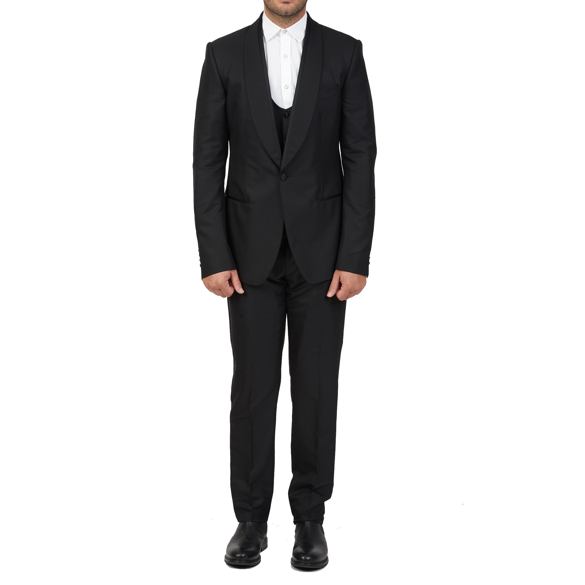 Dolce &amp; Gabbana Wool And Silk Suit