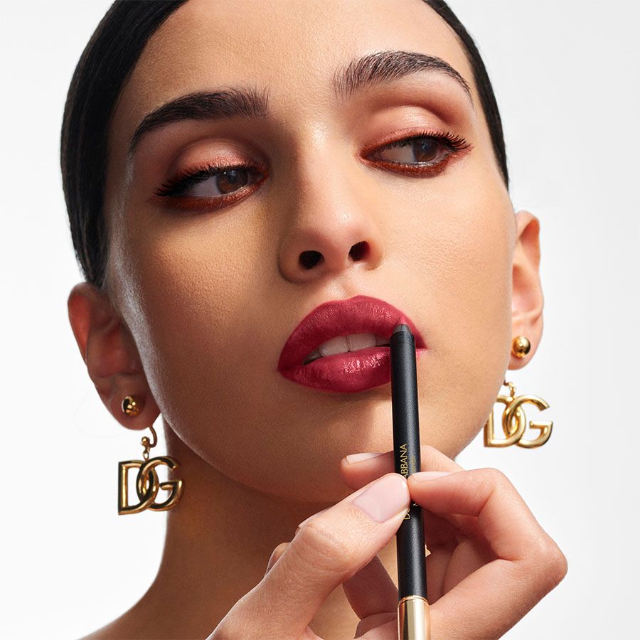 Dolce &amp; Gabbana My Lip Overliner in 01 My Honey Nude