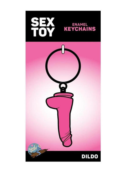 Sex Toy Enamel Keychain