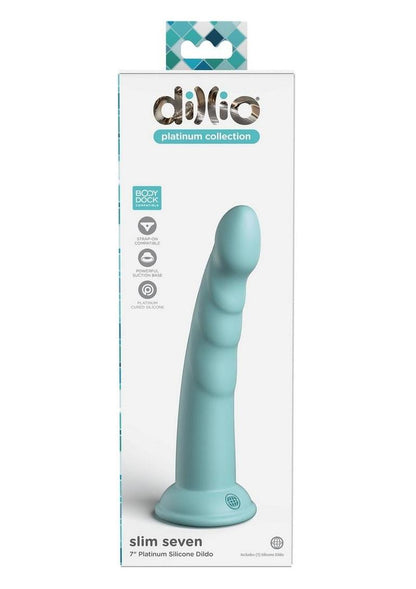 Dillio Slim Seven Lavender Silicone Dildo